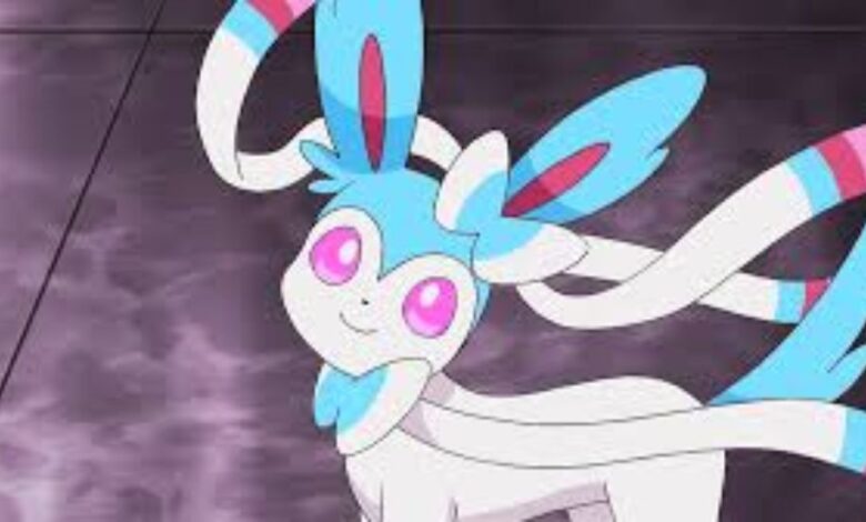 miette's shiny sylveon and shiny sylveon pokemon sword